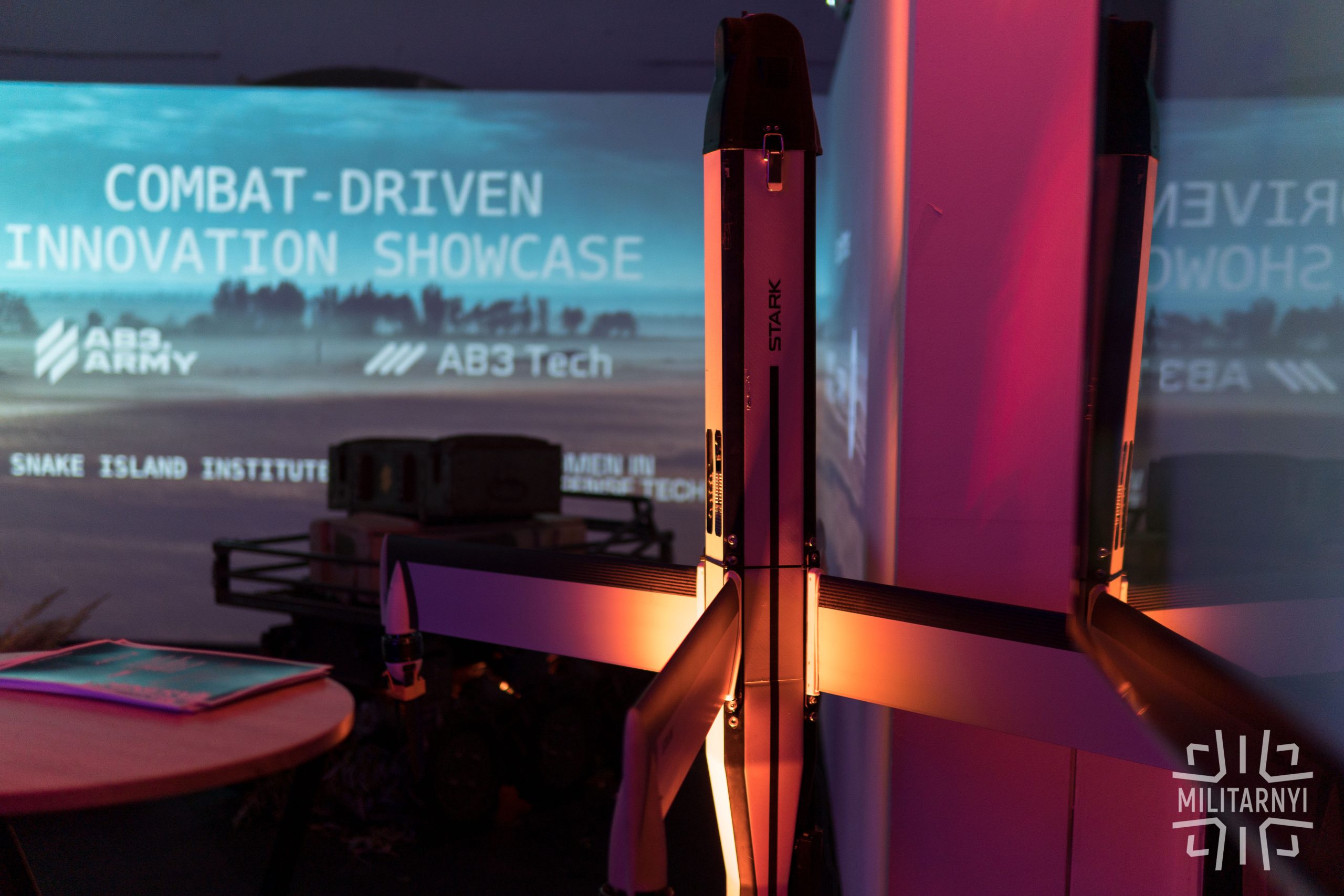 Ударний дрон Stark Combat-Driven Innovation Showcase у Львові 