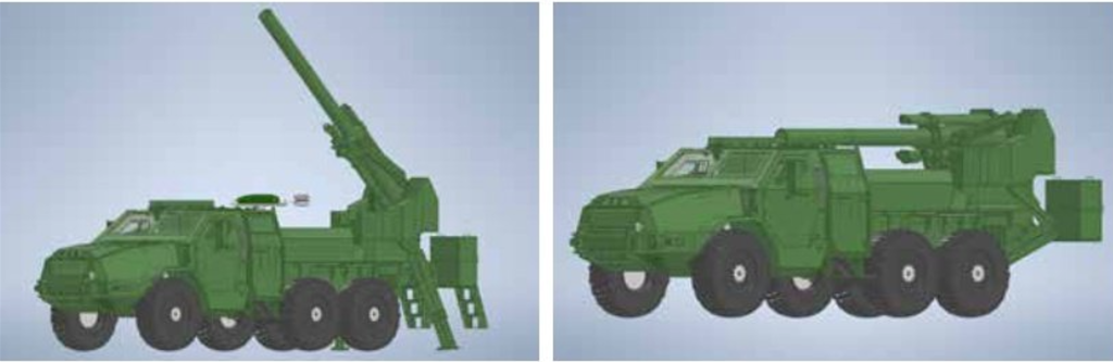 Графічне зображення невідомої сербської САУ. Джерело: x.com/TheDeadDistrict