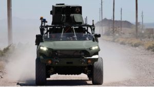 Армія США отримала протидронові лазери на шасі тактичної машини М1301