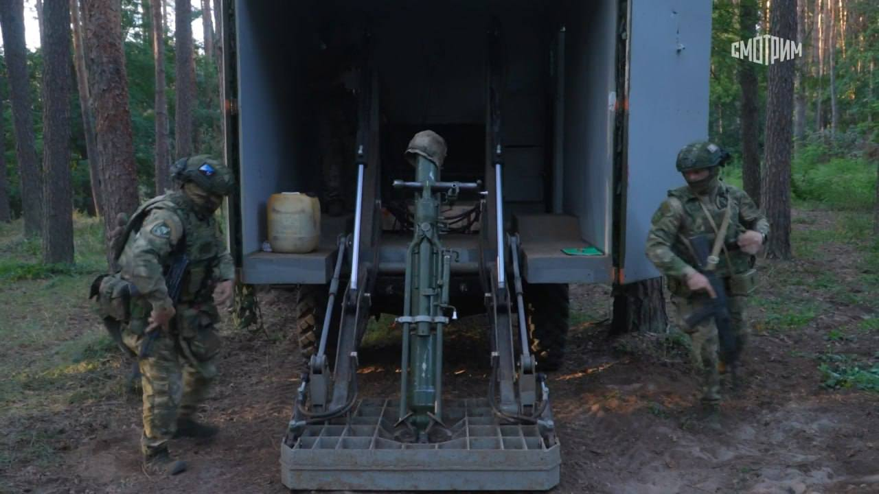 Росіяни показали самохідний 120-мм міномет на шасі ГАЗ-66 «Шишига»