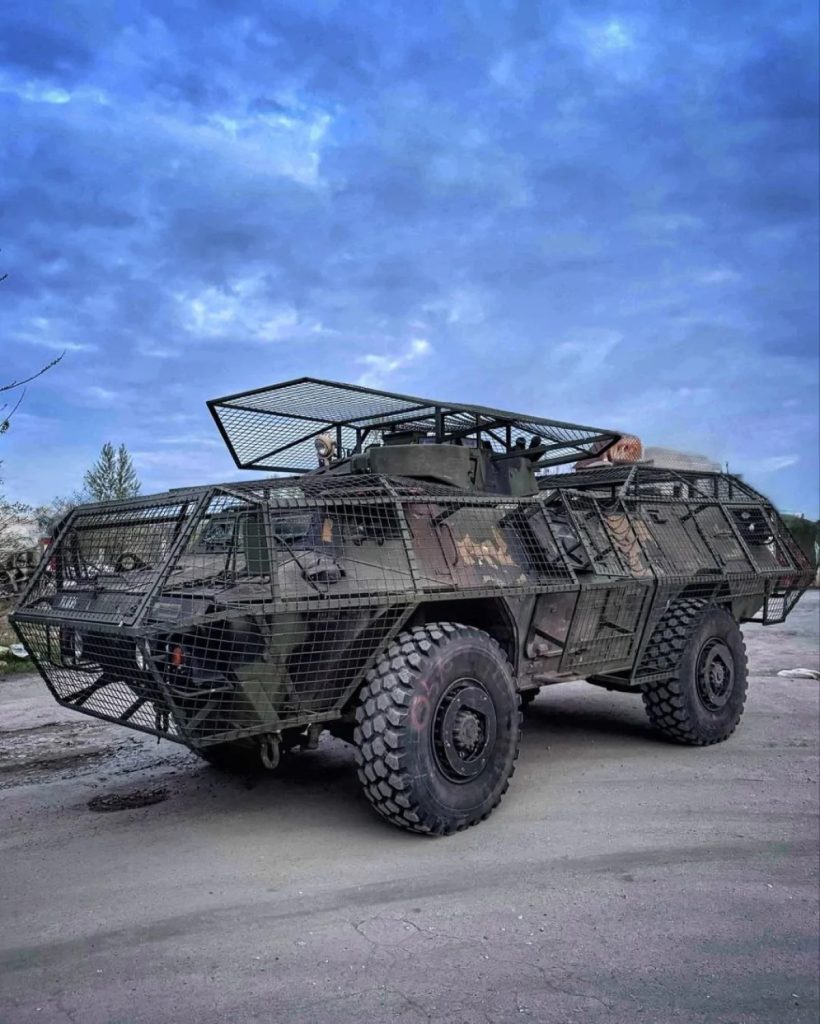 М1117 з антидроновим захистом у ЗСУ. Фото з відкритих джерел