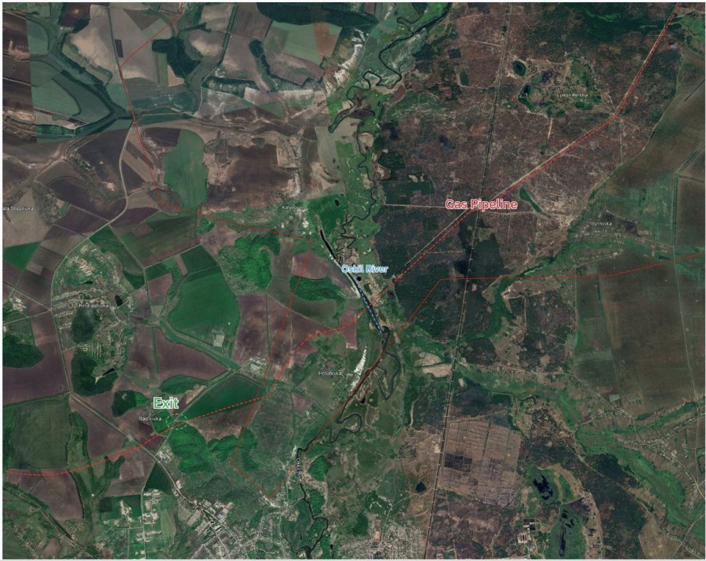 Куп'янський напрямок. 13 вересня 2025 року. Мапа: DeepState