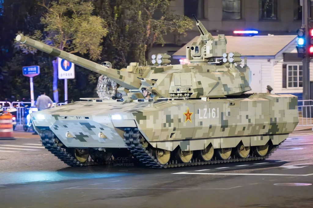 Новий танк ZTZ-201. Фото: Weibo