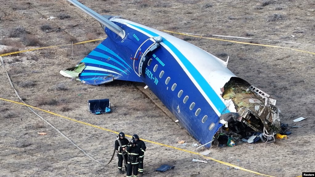 Putin Admits That Russian Air Defense Shot Down Azerbaijan Airlines Plane