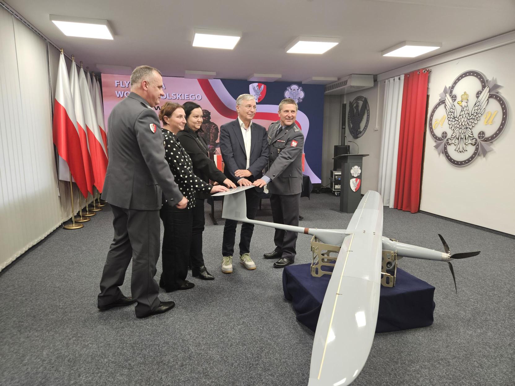 Confirmation of the agreement under which the Polish army will receive the ordered unmanned systems by the end of the year. Photo credits: WB GROUP