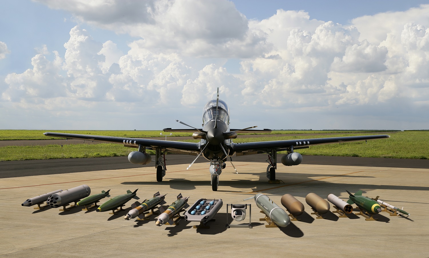 Легкий штурмовик А-29 Super Tucano