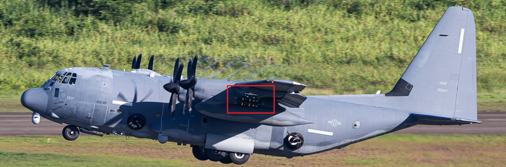 AC-130J з ракетами Hellfire помічений у Пуерто-Ріко. Фото Jetphotos Omar Y Perez