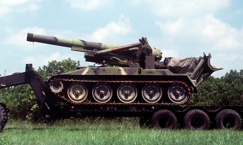 САУ M110. Джерело: weaponsystems.net