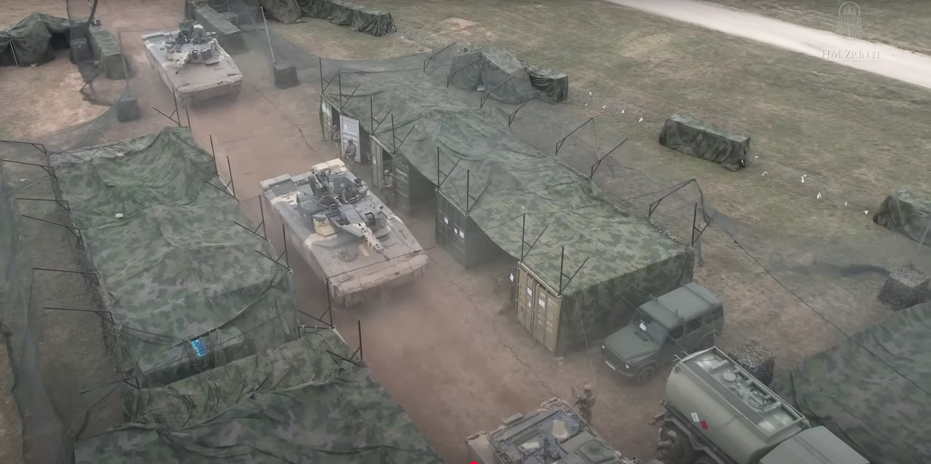 Угорська армія відпрацювала розгортання антидронових коридорів