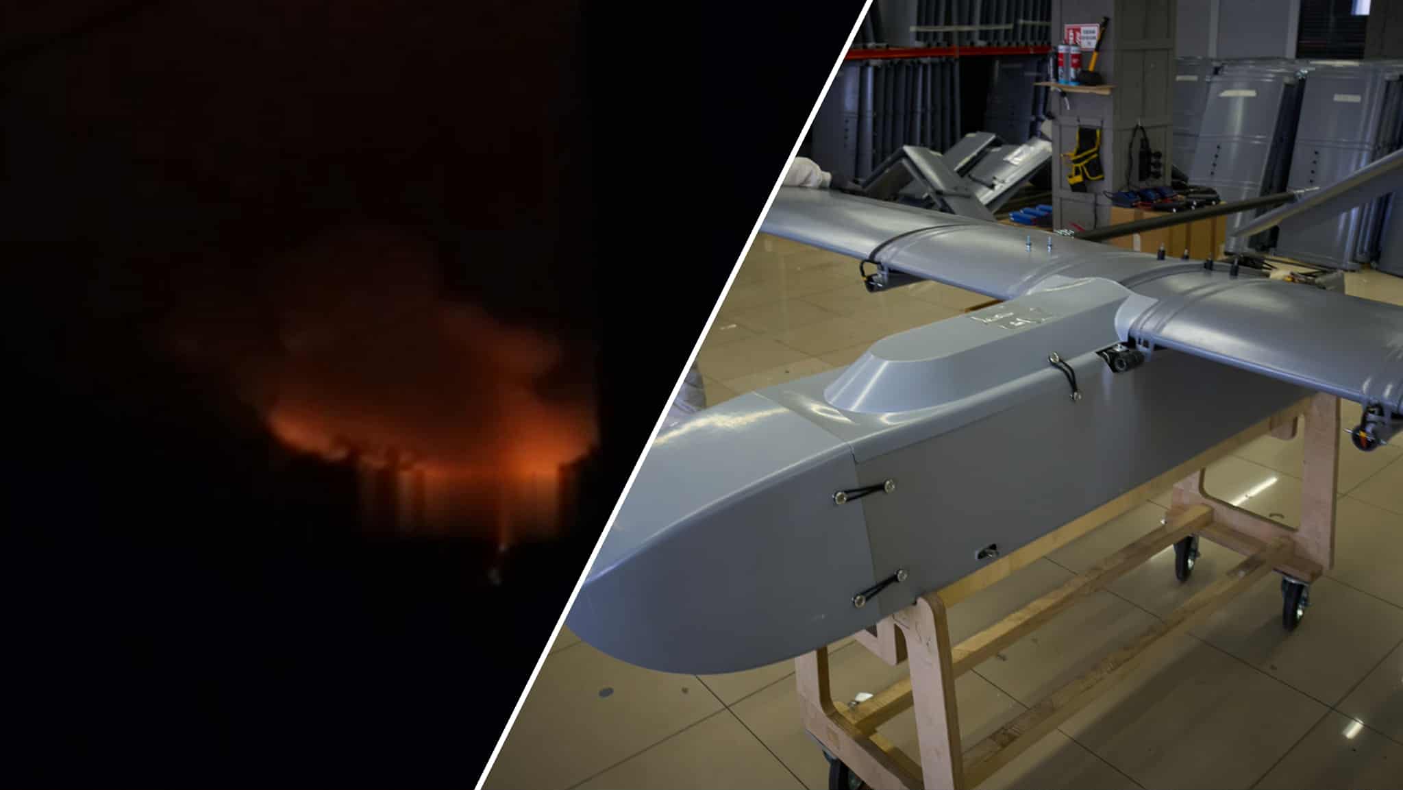 Drones Likely Strike Ammunition Depot in Occupied Donetsk