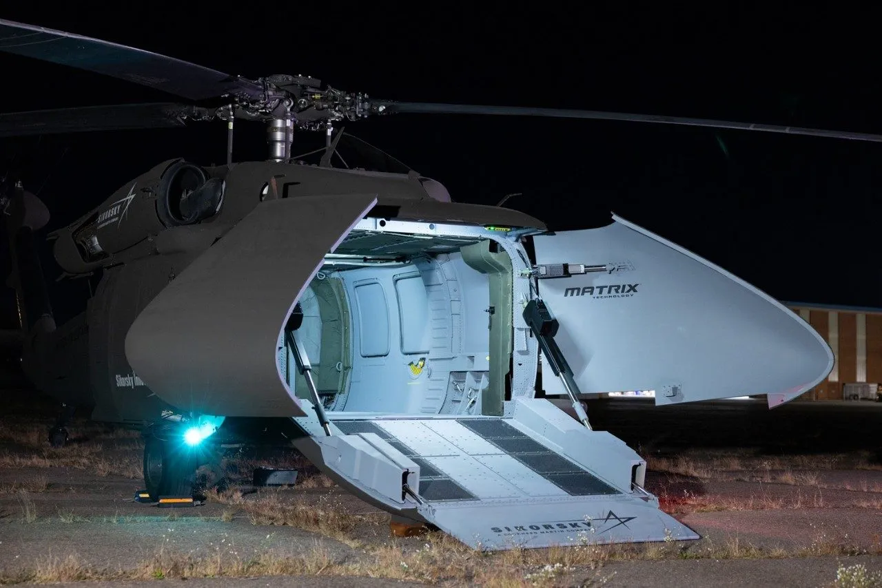 The Sikorsky S-70UAS U-Hawk drone. Photo by Lockheed Martin