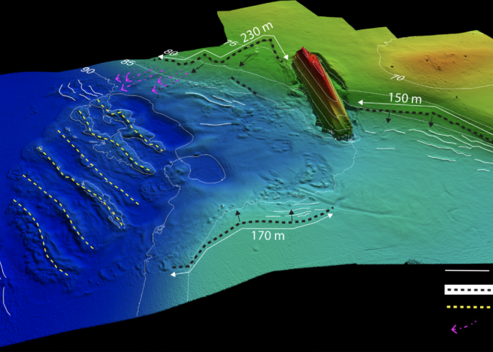 The scene of the MS Estonia ferry tragedy. Photo credits: SWZ Maritime