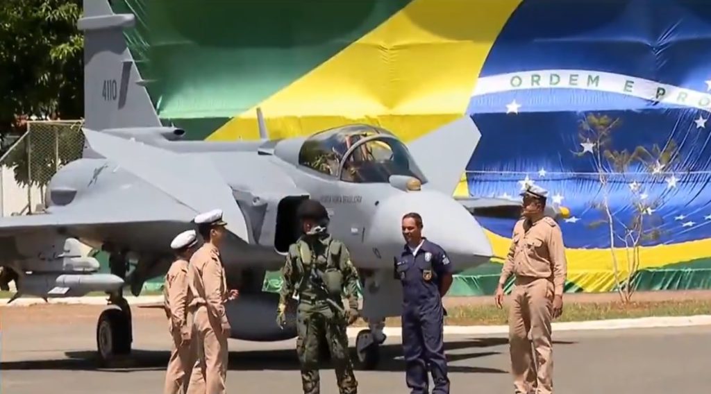 Десятий винищувач F-39 Gripen (№4110) Повітряних сил Бразилії. Жовтень 2025. Джерело: Повітряні сили Бразилії