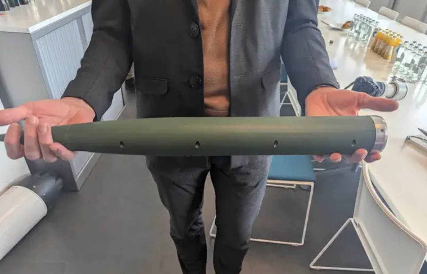 The FZ123 warhead. Photo credits: businessinsider.com