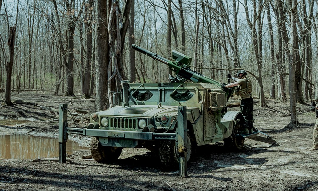 2-CT Hawkeye in service with the Defense Forces, spring 2024. Photo credits: AM General