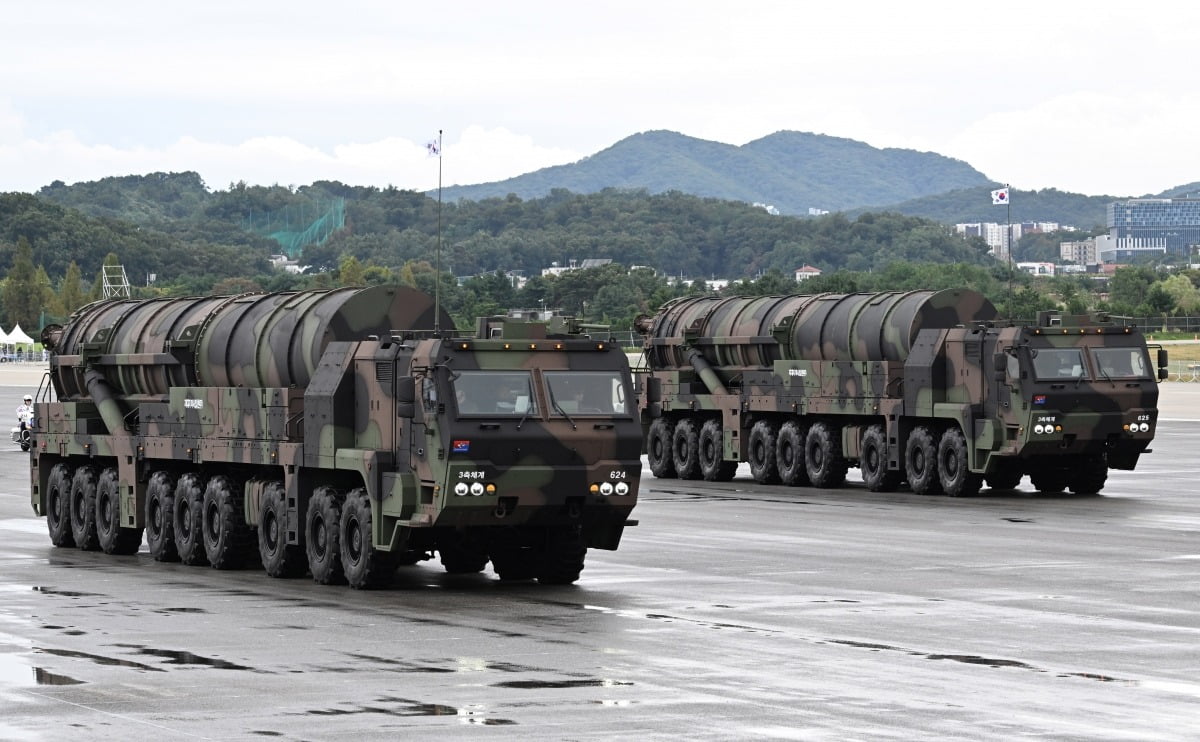 World’s Most Powerful Non-Nuclear Missile, Hyunmoo-V, to Enter Service This Year