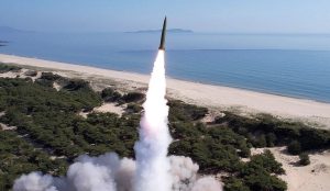 North Korea Launches Missile Ahead of Trump’s Visit to Seoul