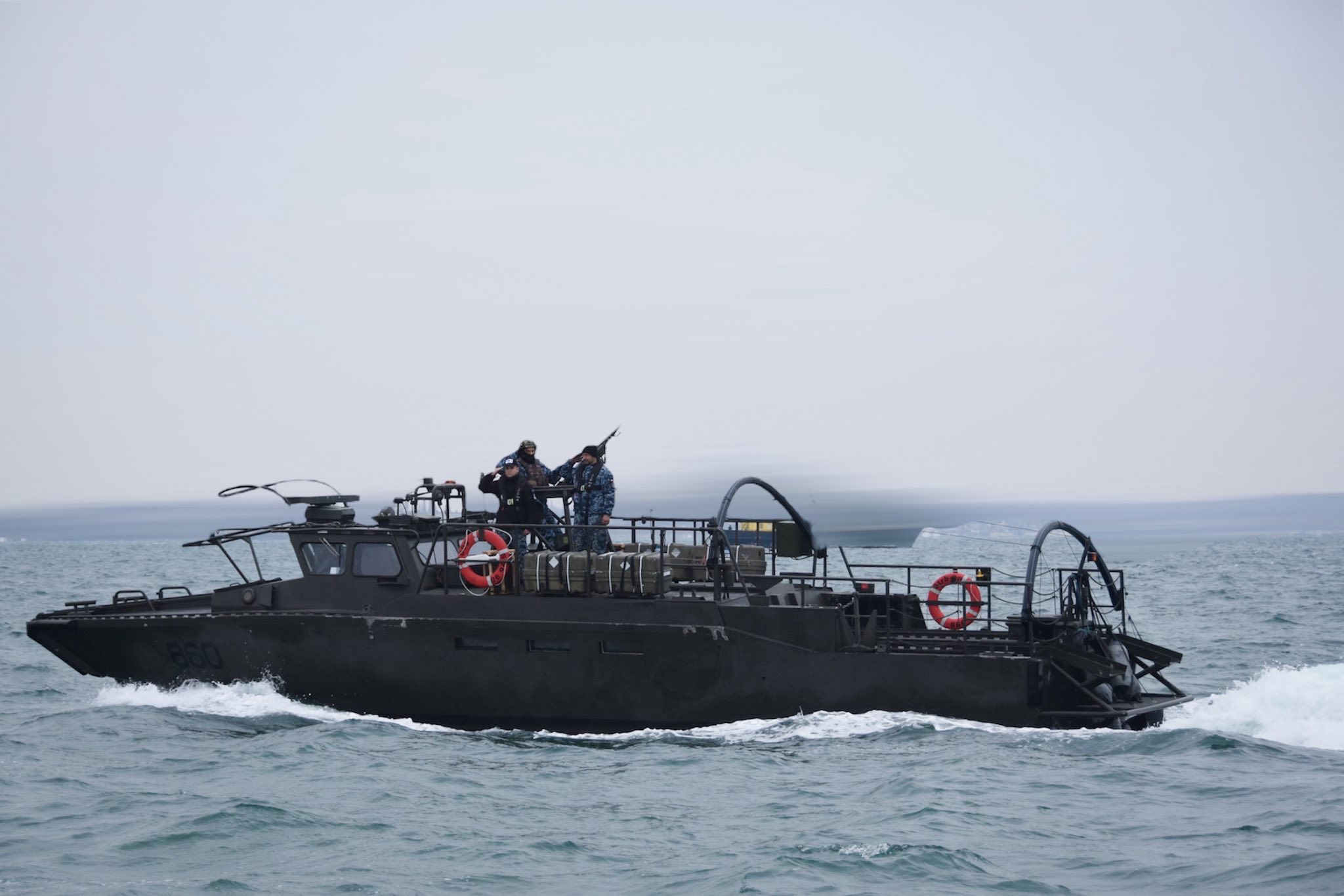 Катер Combat Boat 90 (CB90) ВМС України. Жовтень 2025. Джерело: Олексій Неїжпапа