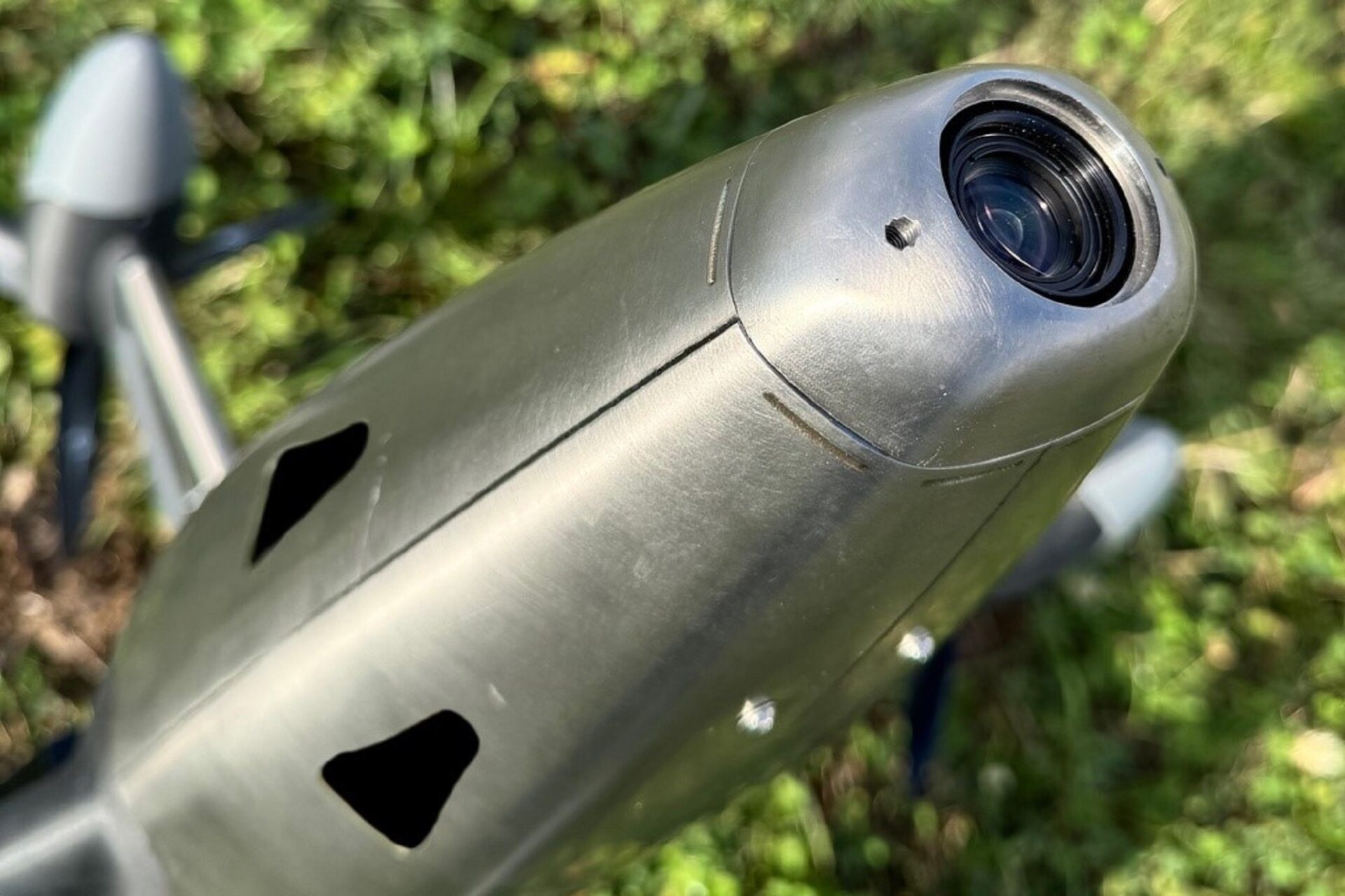 Interceptor-MR interceptor drone from MARSS. October 2025. Photo credits: AeroTime