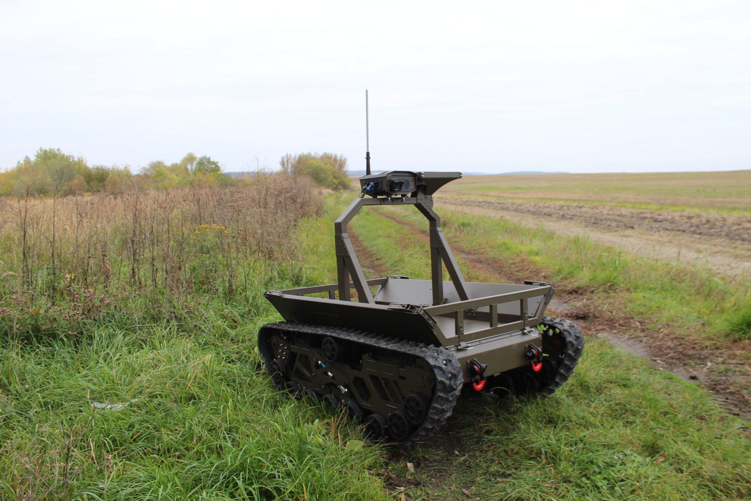 Український наземний дрон «Мураха-Mini». 2025 рік. Джерело: Компанія «Роботизовані комплекси»