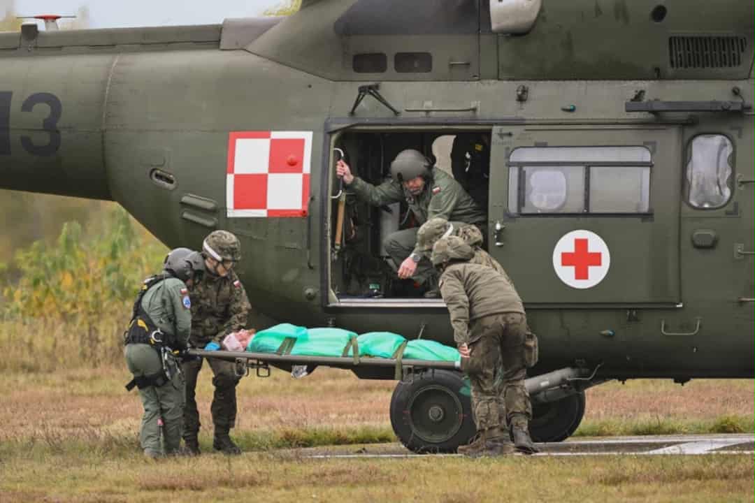 Врахували досвід України: у Польщі вчилися рятувати життя солдатів на сучасному полі бою