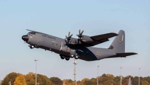 German C-130 Targeted in Fireworks Attack