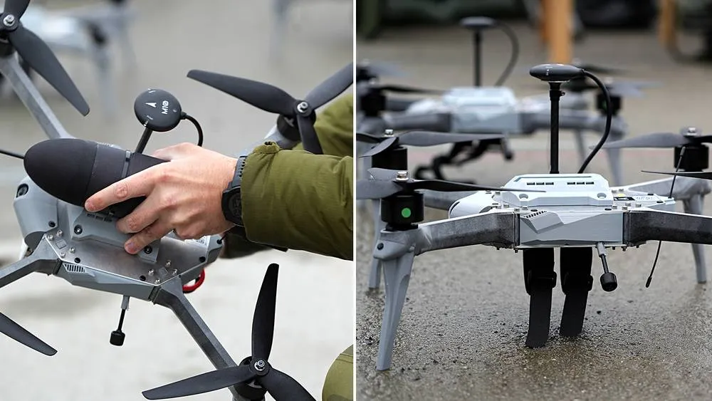 Норвезькі FPV готують до випробувань. Фото Ганс-Крістіан Рангнес NRK