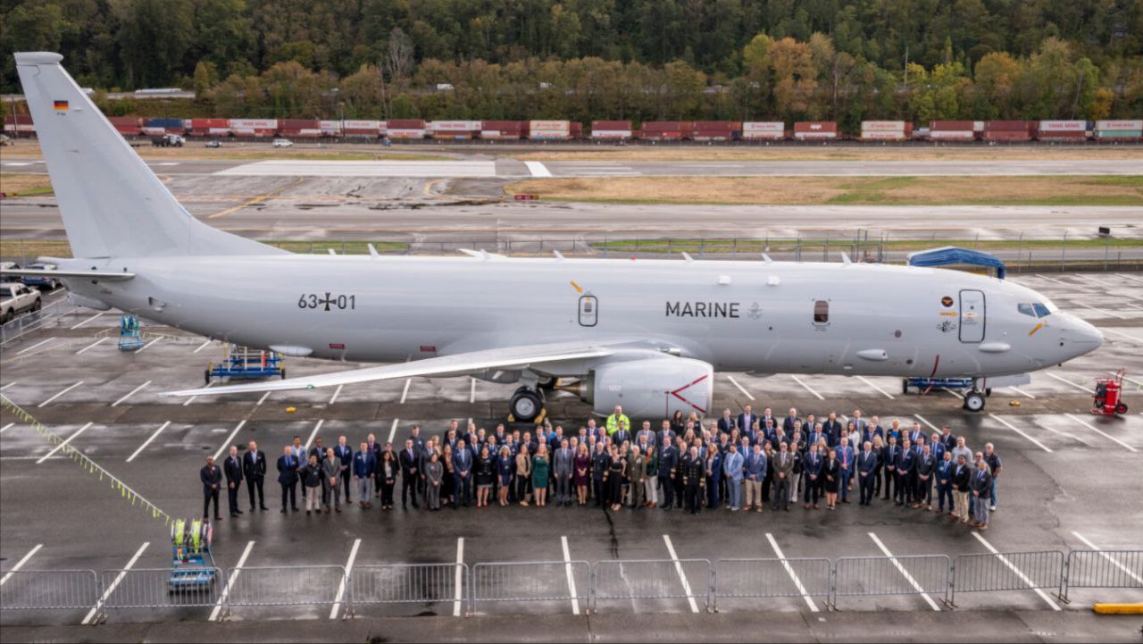 First P-8A Poseidon Patrol Aircraft Handed Over to the German Military
