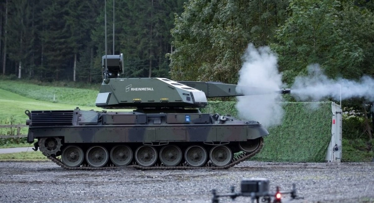 Skyranger 35 on the Leopard 1 chassis. Photo credits: Rheinmetall