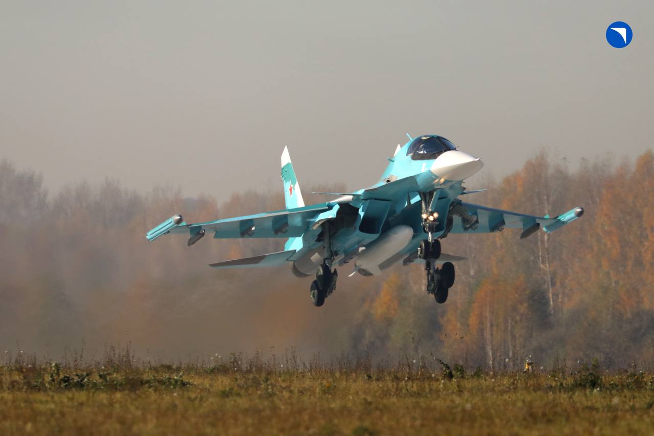UAC delivered the fifth batch of Su-34 bombers to the Russian Aerospace Forces