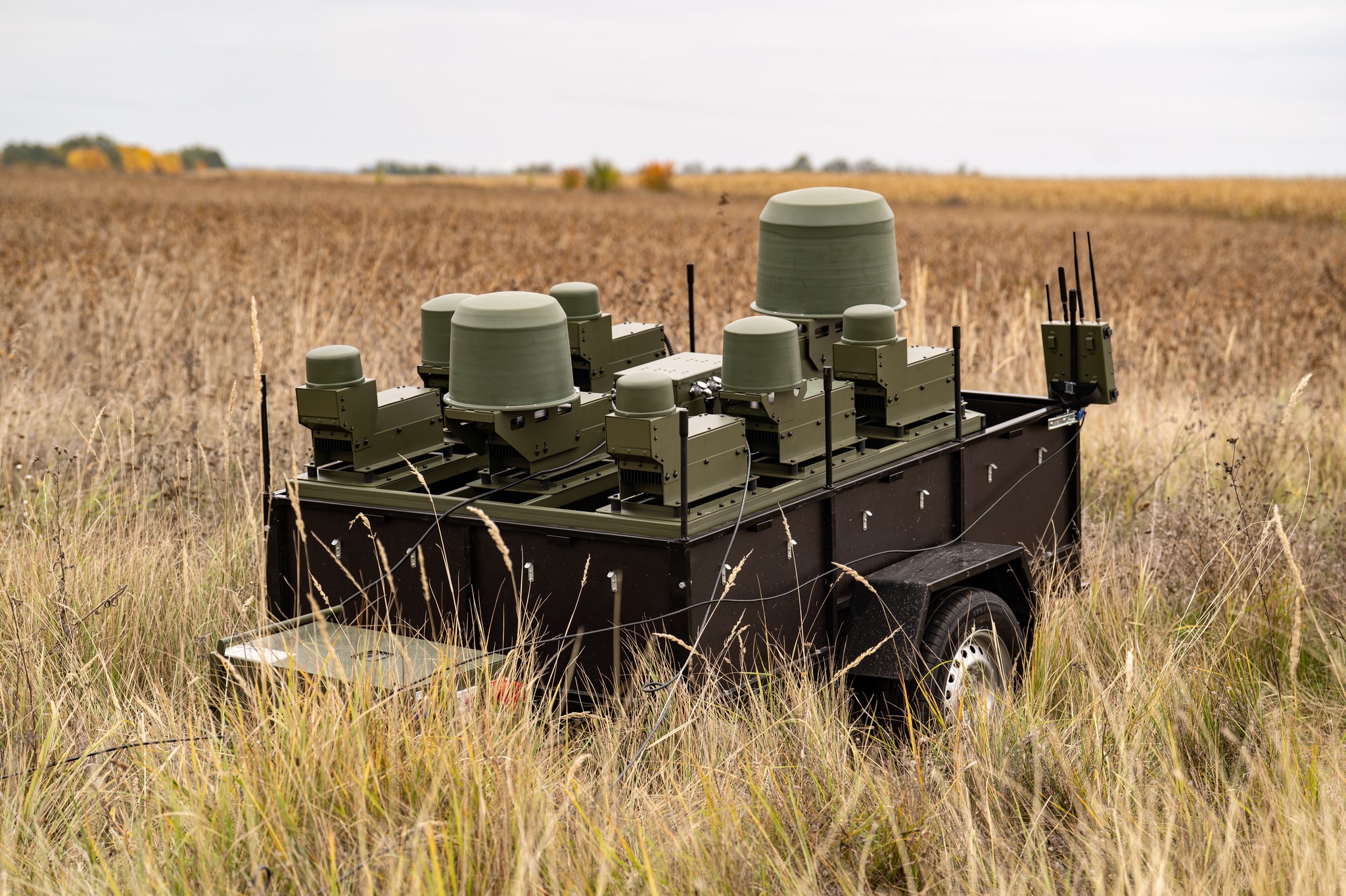 Причепний РЕБ DF-M. Жовтень 2025 року. Фото: Piranha Tech