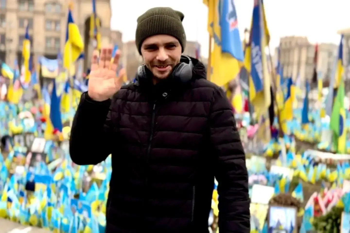 Румунський доброволець Адріан Віорел Юрка. Фото @alex craiu