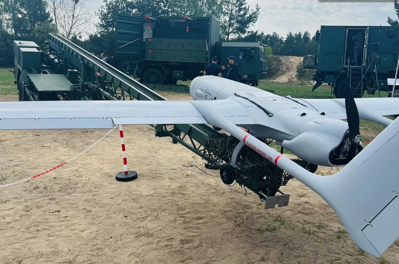 Ілюстративна фотографія. Дрон ORLIK. Джерело: Wojskowe Zakłady Lotnicze Nr 2