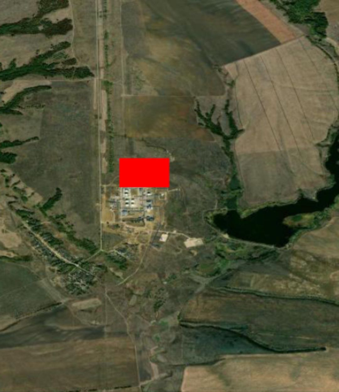 Пожежа на ЛПДС «Ефимовка» у Волгоградській області РФ. 9 жовтня 2025. Джерело: NASA FIRMS