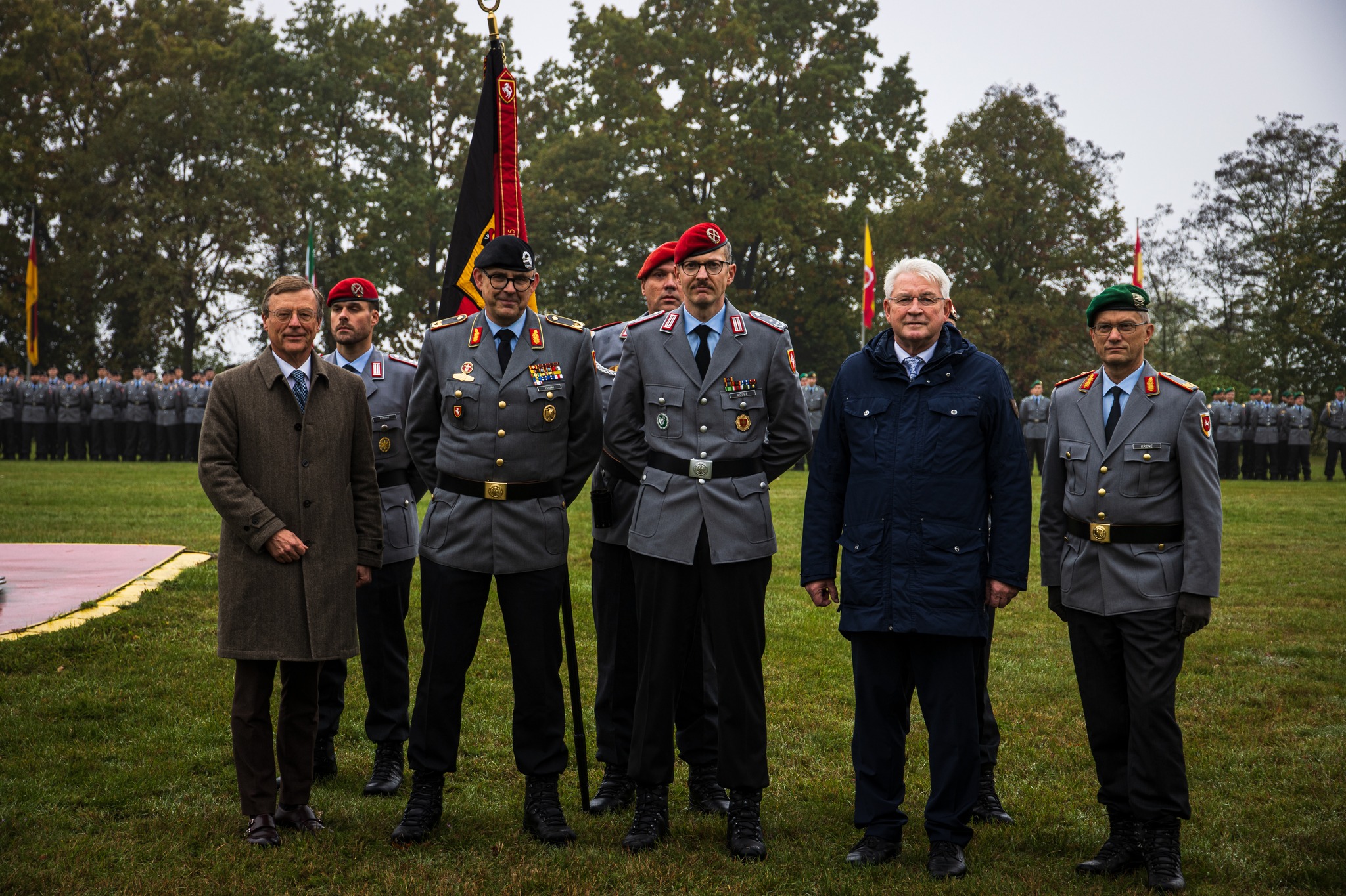 The official ceremony of the formation of the 215th Artillery Battalion. Photo credits: Die Bundeswehr in Nordrhein-Westfalen