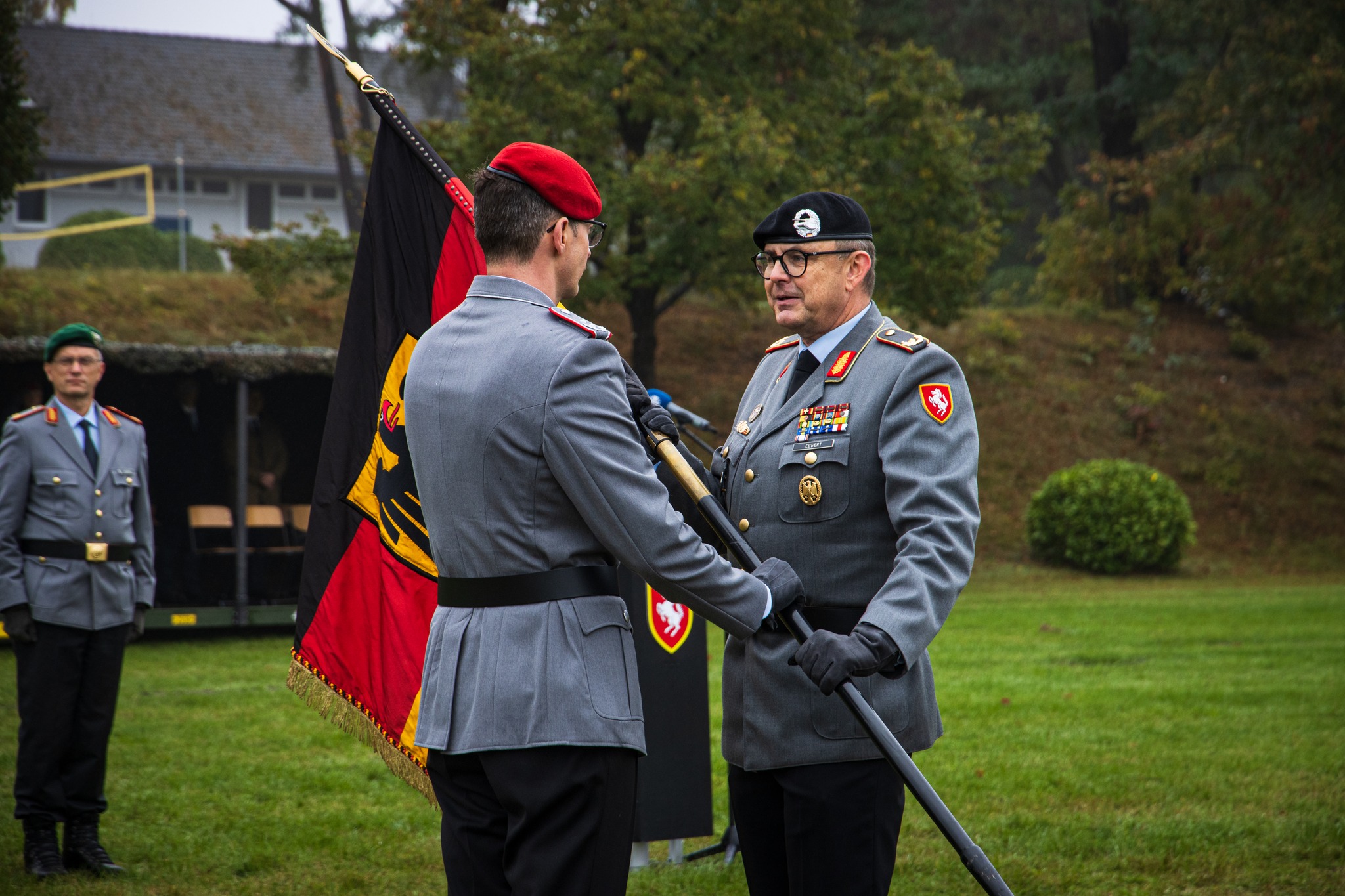 The official ceremony of the formation of the 215th Artillery Battalion. Photo credits: Die Bundeswehr in Nordrhein-Westfalen