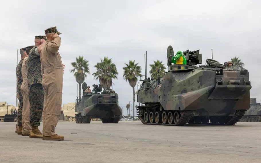 US Marine Corps Retires AAV-7 Amphibious Assault Vehicles