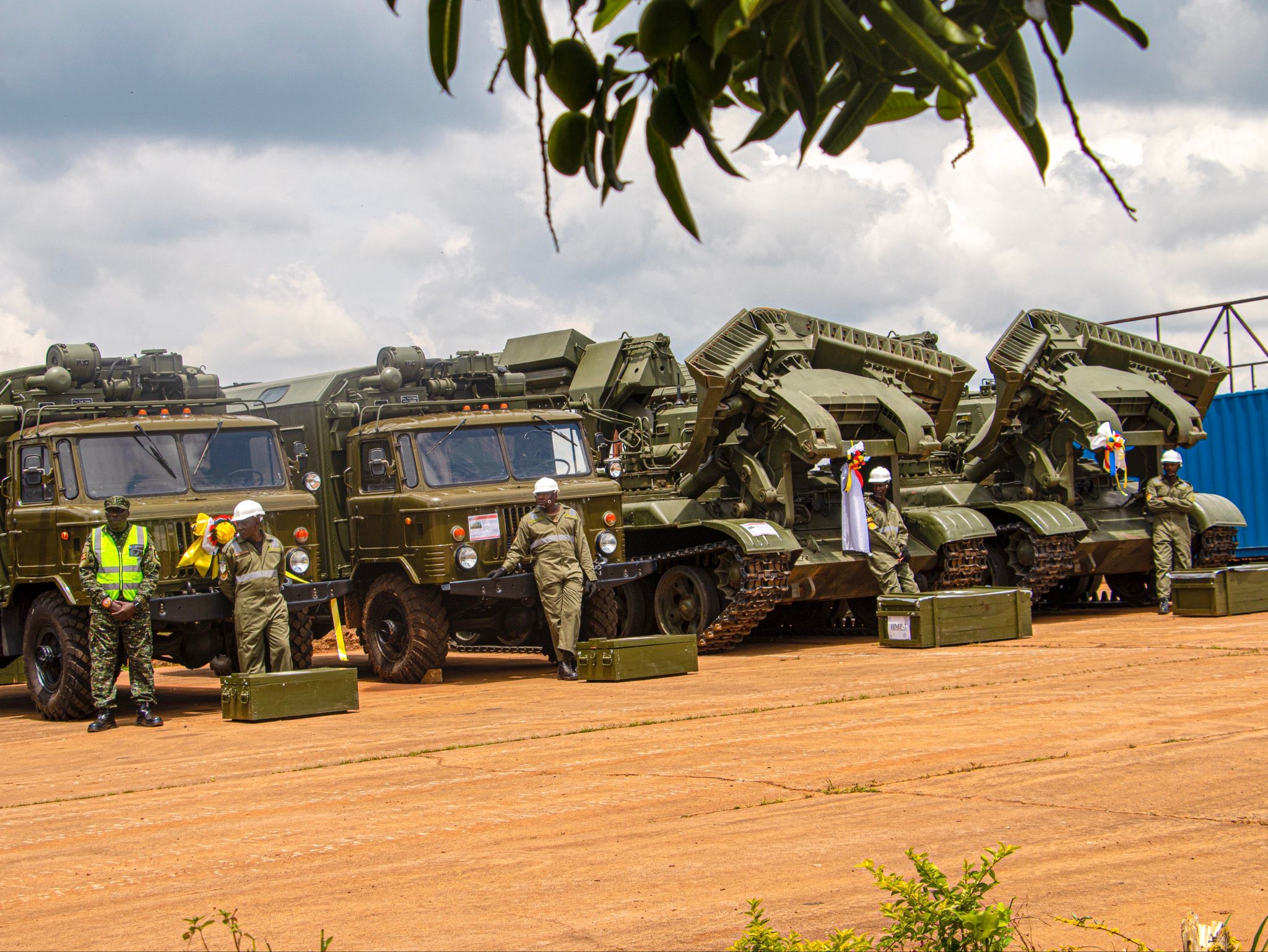 Russia Supplied Uganda with Soviet Military Engineering Equipment