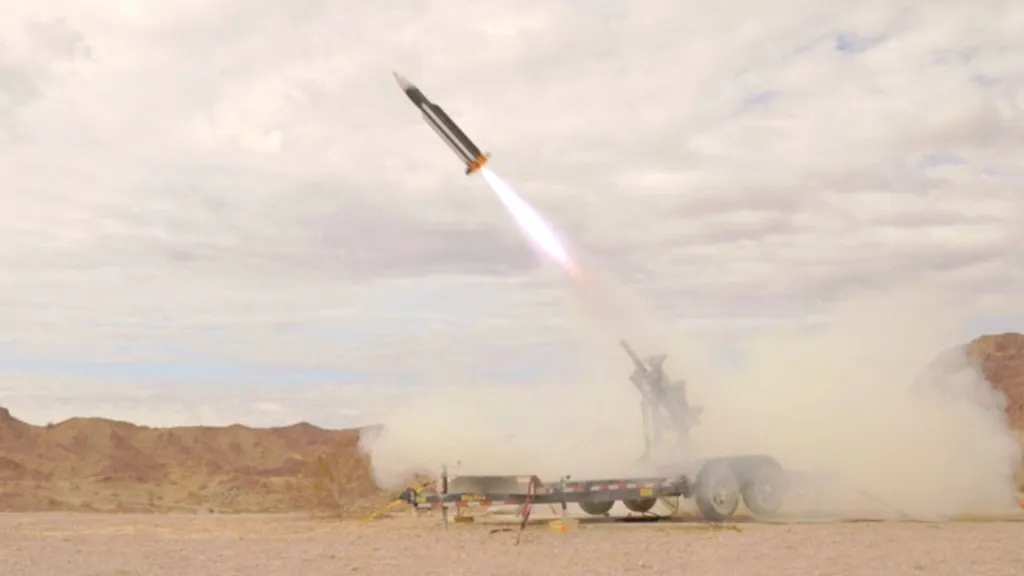 Випробувальний запуск перехоплювача Freedom Eagle-1. Фото: BlueHalo