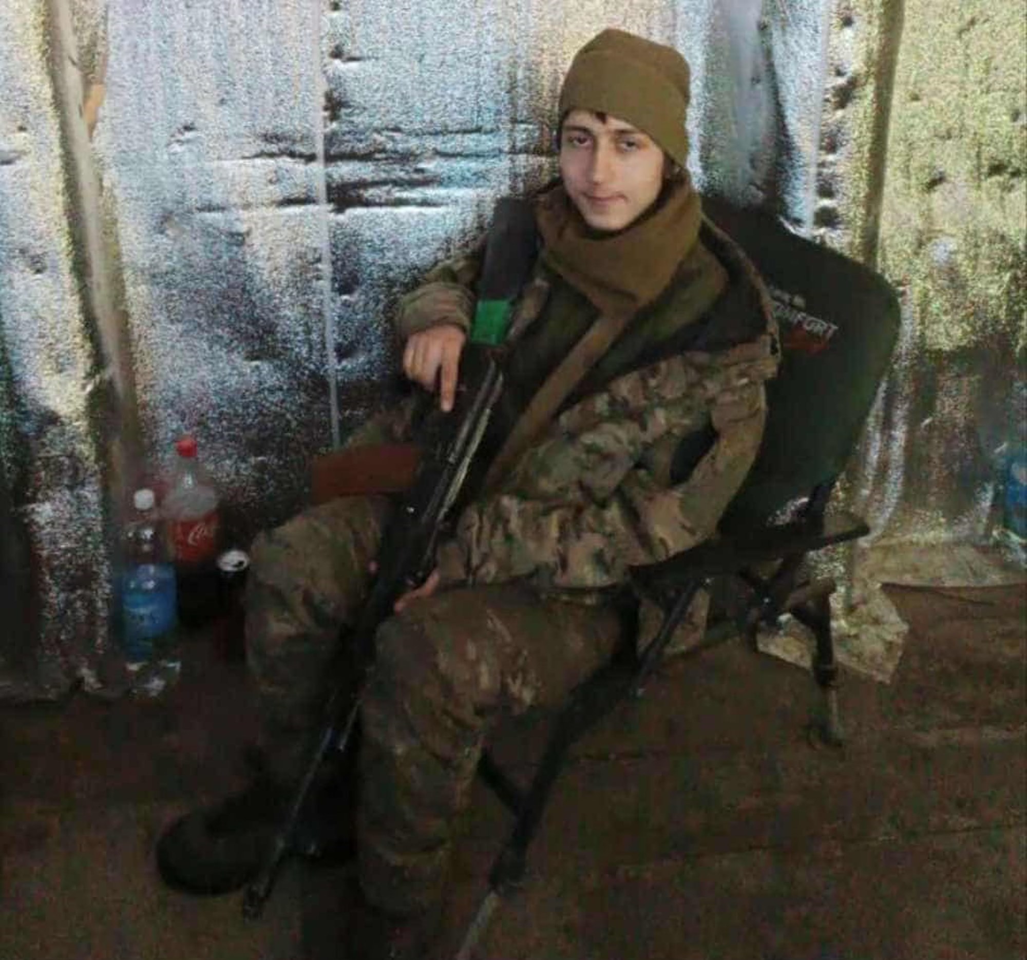 Угорський доброволець Беньямін Ашер "Немо" на війні в Україні. Джерело: Benjamin Aser Memorial Foundation