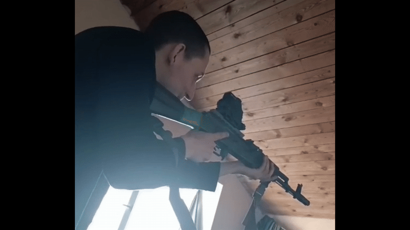 Угорський доброволець Беньямін Ашер під час служби в українській армії. Джерело: 3 ОШБр для "Мілітарного"