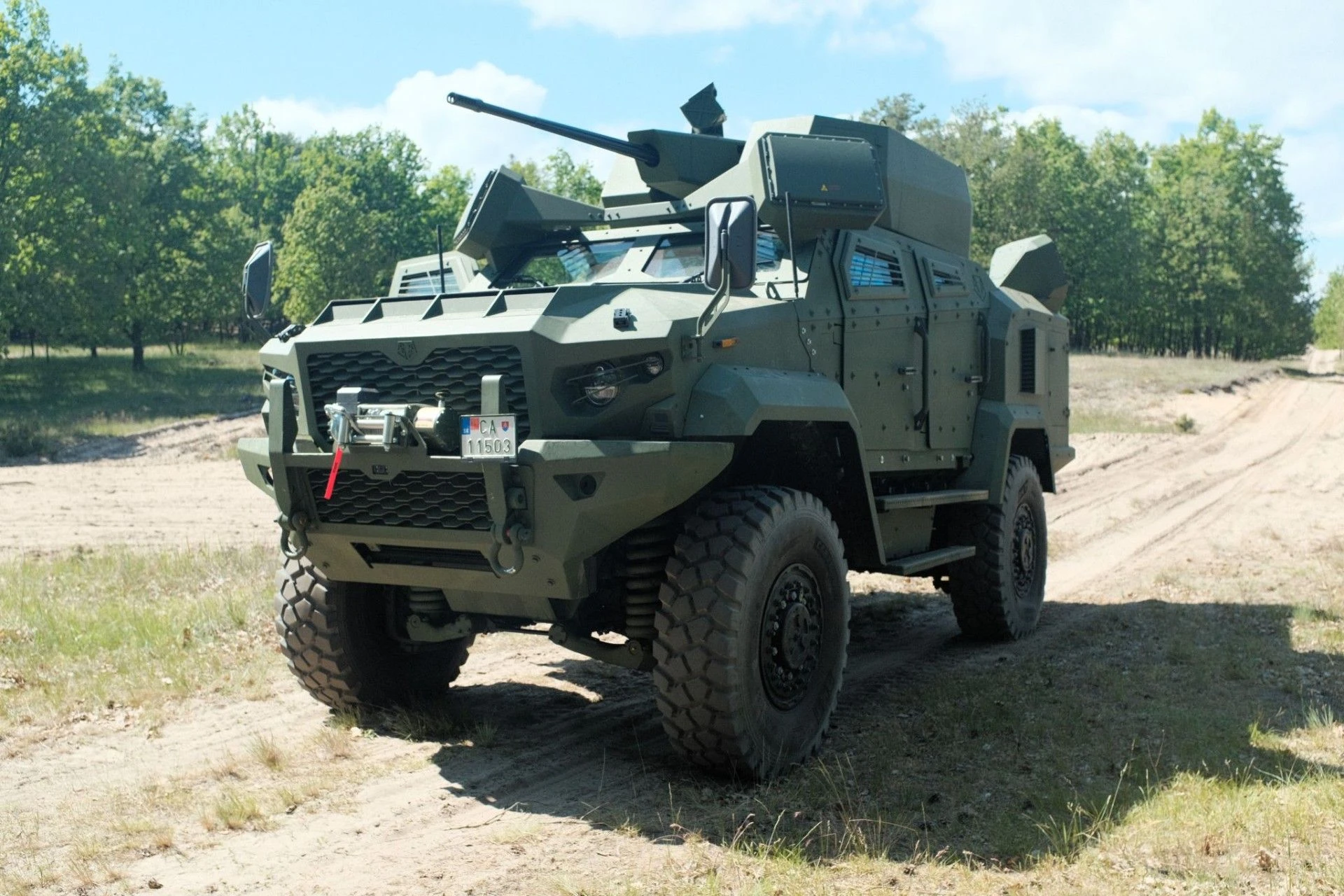 Комплекс ППО Wolf 25 AD вже розгорнули в Україні