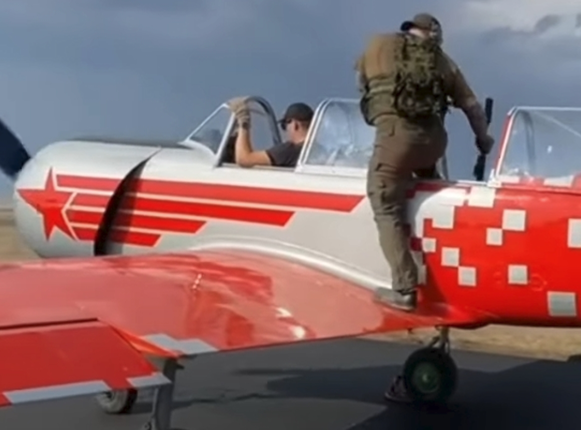 Russian Yak-52 of the Bars-Sarmat flight unit. 2025. Photo credits: Fighterbomber