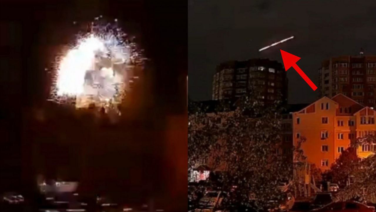 Russian Air Defense Missile Strikes Residential Building in Stary Oskol, Belgorod Region