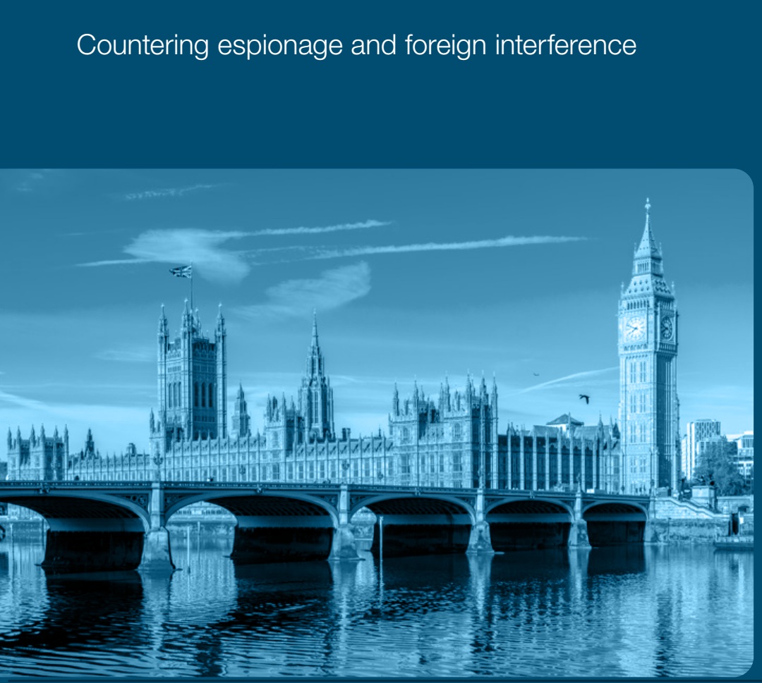 МІ5 підозрює Китай, Росію та Іран у шпигунстві