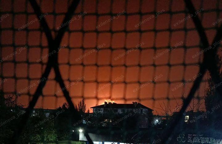 Ukrainian Defense Forces Attack One of the Largest Oil Depots in Crimea