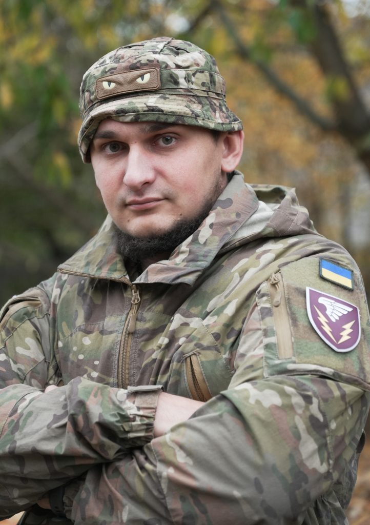 Командир взводу БПЛА з позивним Ламбада. Фото: 7 корпус ДШВ