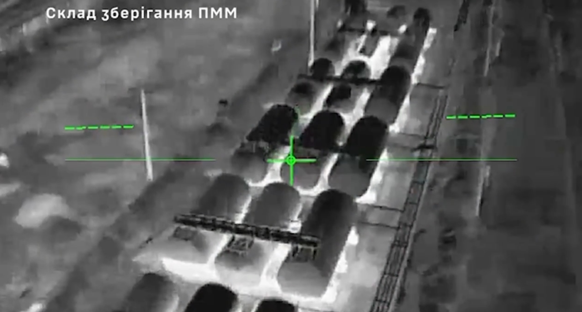Russian fuel depot in Luhansk region captured by Ukrainian drone. October 2025. Source: Special Operations Forces of the Armed Forces of Ukraine