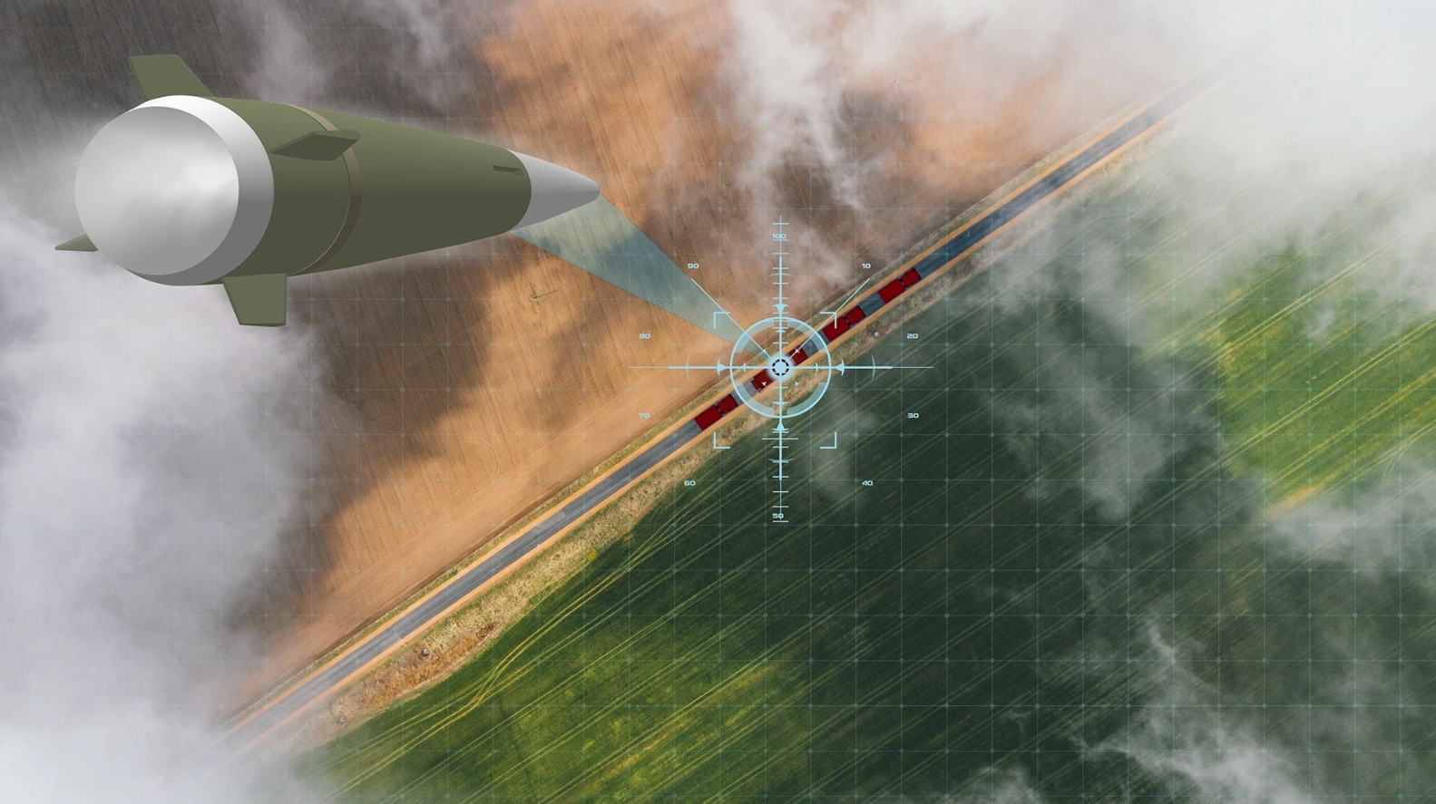 Illustration of BAE Systems' 155mm Scorpio-XR munition. Photo credits: BAE Systems