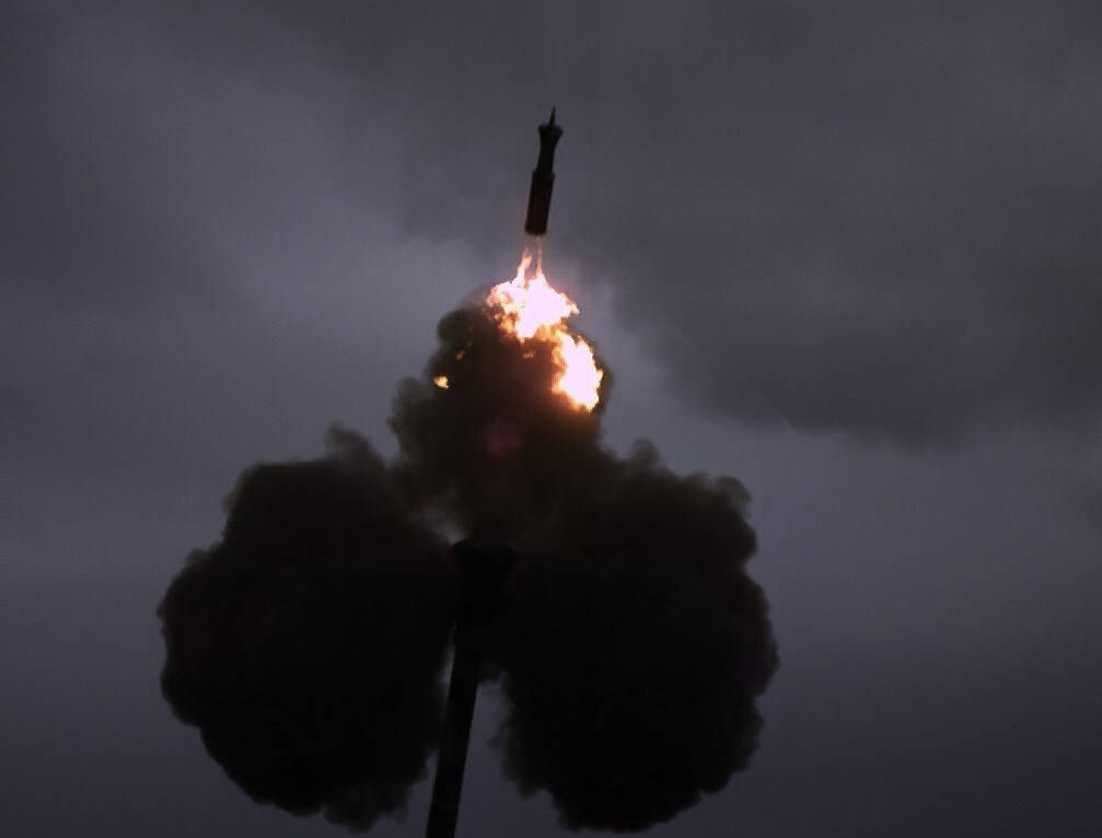 155-mm Scorpio-XR ammunition during testing. Photo credits: BAE Systems
